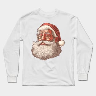 retro santa claus Long Sleeve T-Shirt